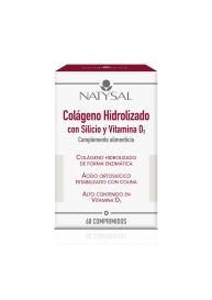 natysal colageno hidrolizado con silicio y vitamina d 60 comp