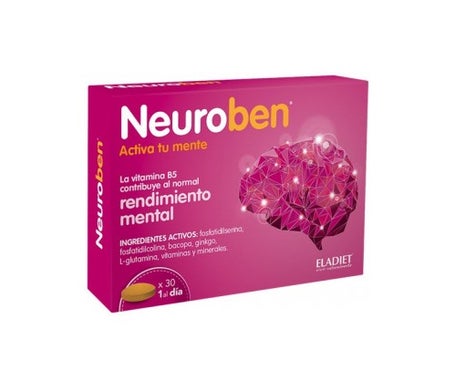 eladiet neuroben activa tu mente 30 comprimidos