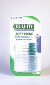 gum soft picks 634 cepillo interdentallargo 40uds