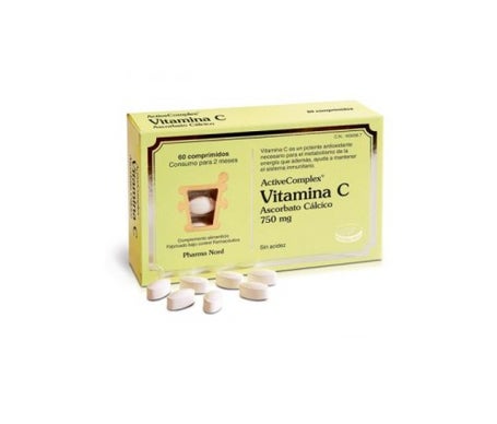 activecomplex vitamina c ascorbato c lcico 60comp