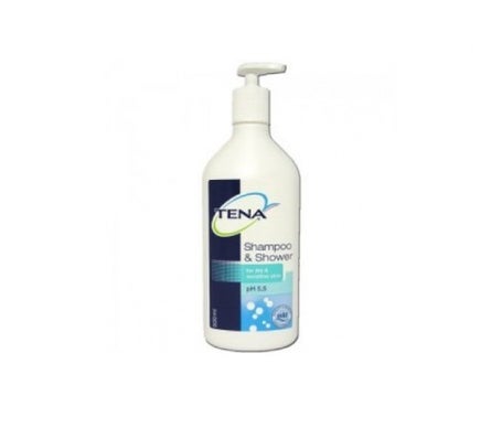 tena shampoo and shower 500ml