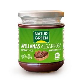 naturgreen crema ecol gica de avellana y algarroba 200g