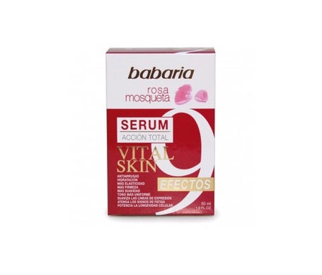 babaria serum 9 efectos vital skin rosa mosqueta 50ml