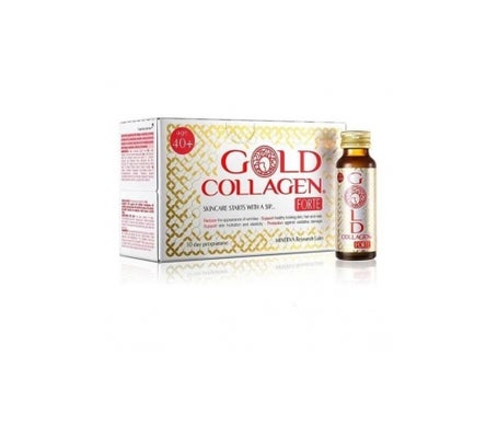 gold collagen forte 40 a os 10 frascos x 50ml