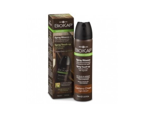 biokap spray touch up casta o oscuro 75ml