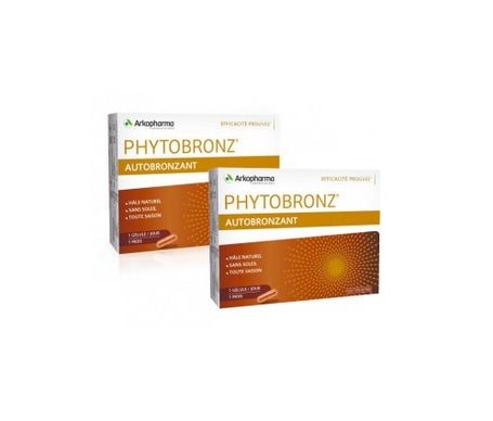 arkopharma phytobronz set autobronceador 2 x 30 c psulas