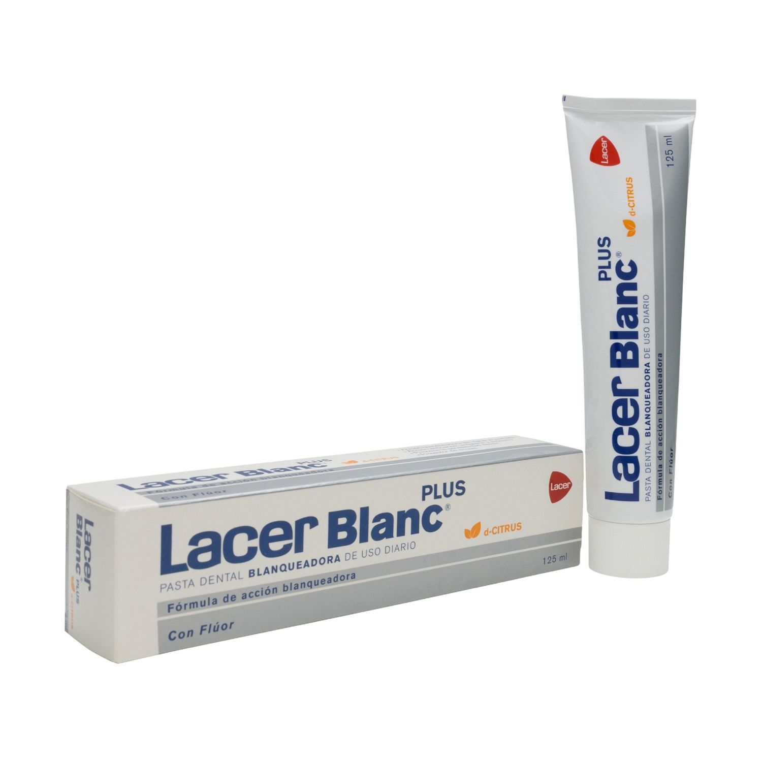 lacer blanc plus pasta dental blanqueadora citrus 125ml