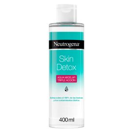 neutrogena skin detox agua micelar triple acci n 400 ml