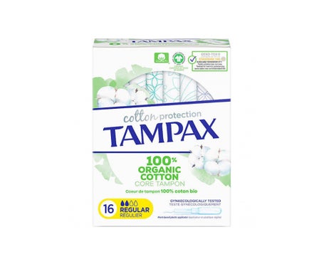 tampax buffer bio cott regulier 16