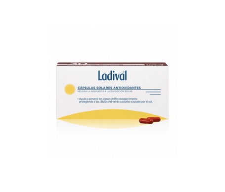 ladival pack c psulas para ayudar a proteger la piel antes del sol 2udsx30c ps