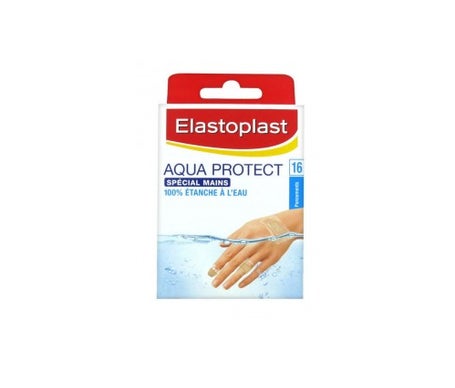 elastoplast aqua protect especial para las manos caja de 16 ap sitos