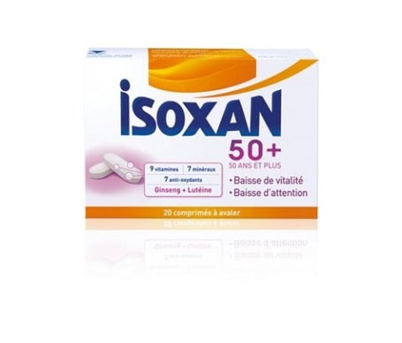 isoxan 50 bote tabletas de 20