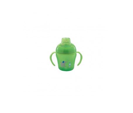 dodie learning cup silicona verde 200ml 6 meses