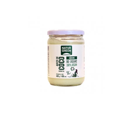 naturgreen aceite de coco cuisine bio 430ml 400g