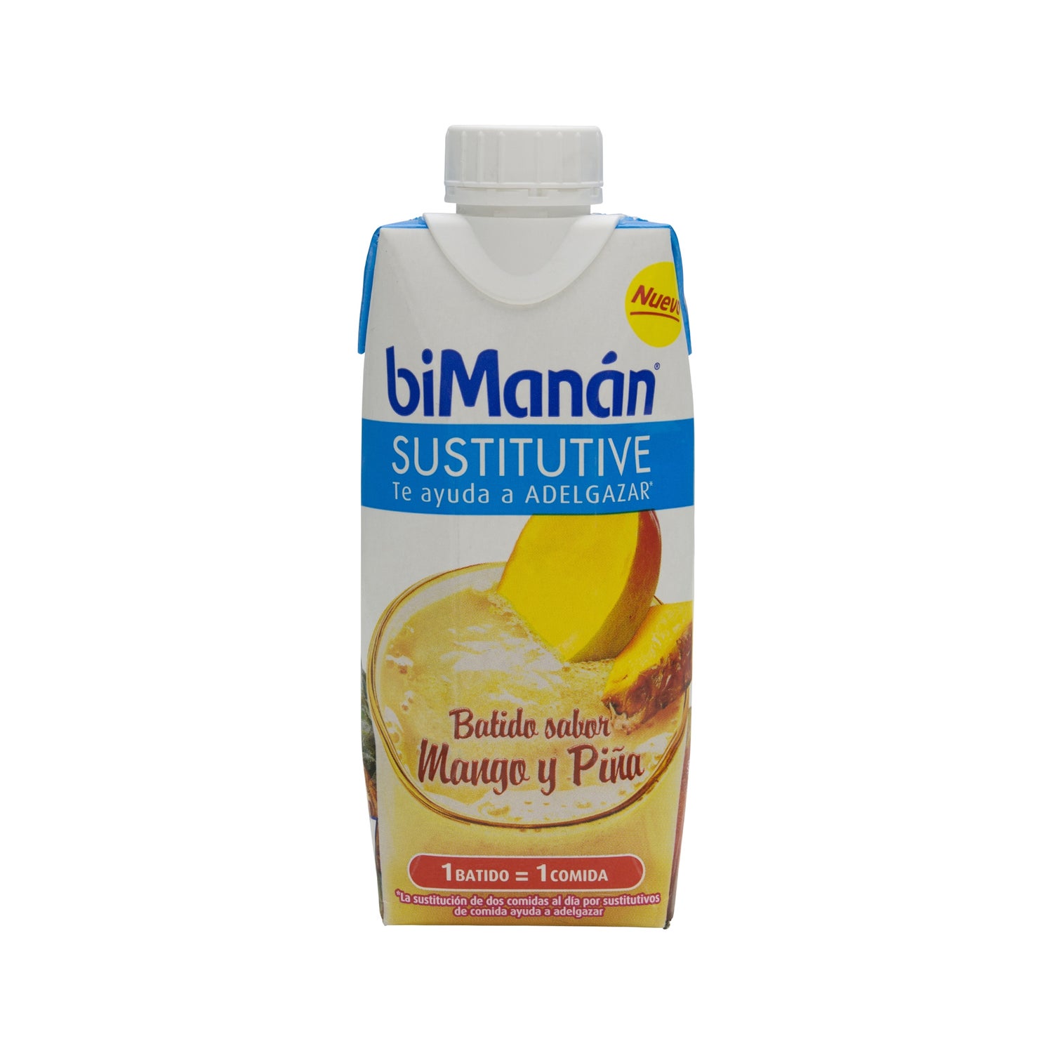 biman n sustitutive batido sabor mango y pi a 330ml