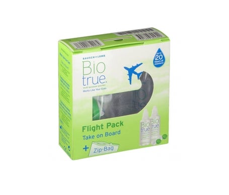 biotrue pack viaje solucion 2 x 60 ml