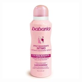 babaria rosa mosqueta intimo desodorante spray 150ml