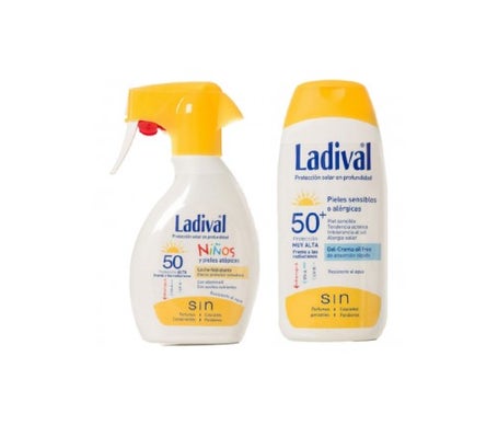 ladival pack protector ni os spray spf50 200ml pieles sensibles spf50 200ml