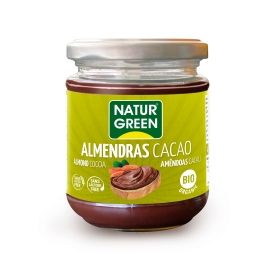 naturgreen crema ecol gica de almendras y cacao 200 g