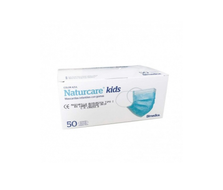 naturcare mascarillas quir rgicas kids tipo ii 50uds